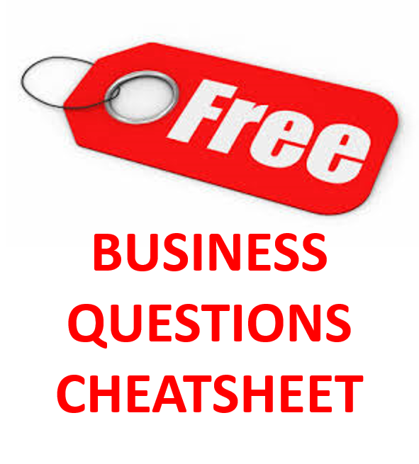 great business coaching questions cheatsheet